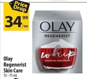 Co-op Olay Regenerist Skin Care 15-75mL offer