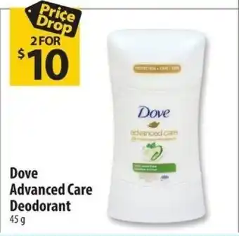 Co-op Dove Advanced Care Deodorant 45g offer
