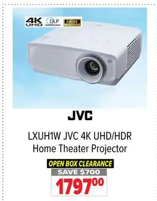 2001 Audio Video JVC 4K UHD/HDR Home Theater Projector offer