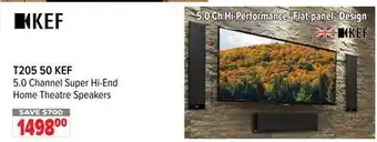 2001 Audio Video KEF 5.0 Channel Super Hi-End Home Theatre Speakers offer