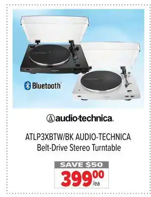 2001 Audio Video AUDIO-TECHNICA Belt-Drive Stereo Turntable offer