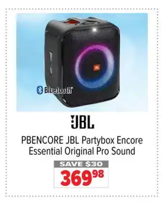 2001 Audio Video JBL Partybox Encore Essential Original Pro Sound offer