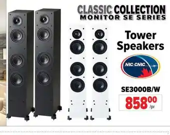2001 Audio Video Tower Speakers offer