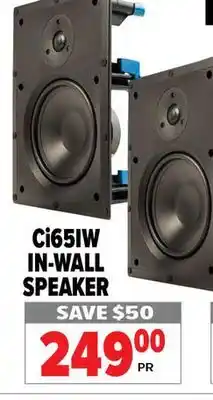 2001 Audio Video PARADIGM IN-WALL SPEAKER offer