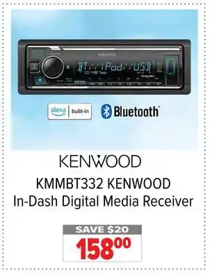 2001 Audio Video KENWOOD In-Dash Digital Media Receiver offer