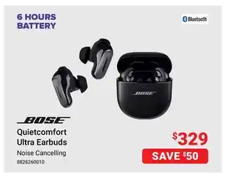 Visions Electronics Bose Quietcomfort Ultra Earbuds offer