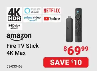 Visions Electronics Amazon Fire TV Stick 4K Max offer