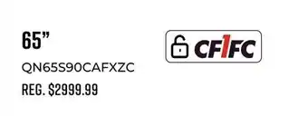 Canex 65 4K SMART BLED TV S90C SERIES offer