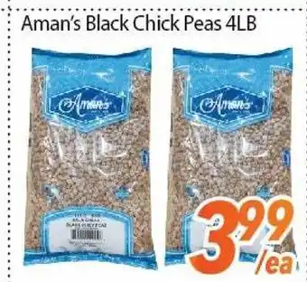 Bestco Food Mart Aman's Black Chick Peas offer