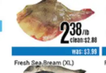 Nations Fresh Foods Fresh Sea Bream(XL) offer