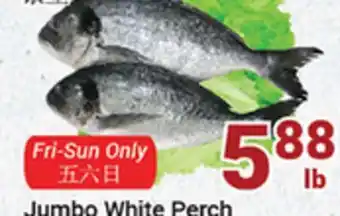Oceans Fresh Food Market SEA BREAM offer