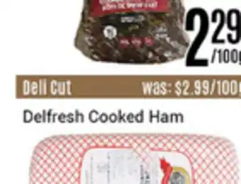 Nations Fresh Foods Delfresh Cooked Ham offer