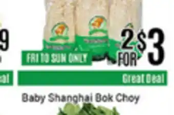 Nations Fresh Foods Baby Shanghai Bok Choy offer