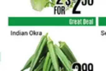 Nations Fresh Foods Indian Okra offer