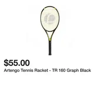Decathlon Artengo Tennis Racket - TR 160 Graph Black offer