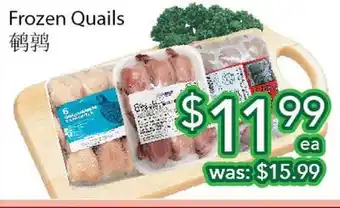 Ample Food Market Frozen Quails offer