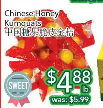 Ample Food Market Chinese Honey Kumquats offer