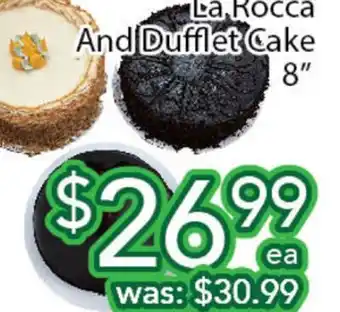Ample Food Market La Rocca And Dufflet Cake 8 offer