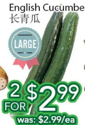 Ample Food Market English Cucumber offer