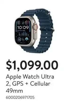 Walmart Apple Watch Ultra 2, GPS + Cellular 49mm offer