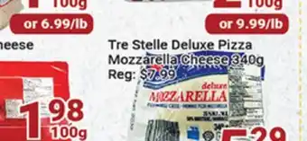 Oceans Fresh Food Market Tre Stelle Deluxe Pizza Mozzarella Cheese offer