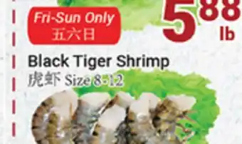 Oceans Fresh Food Market Black Tiger Shrimp offer