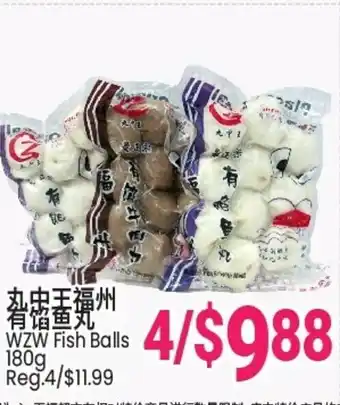 SunFood Supermarket WZW Fish Balls offer