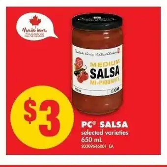 No Frills Salsa offer