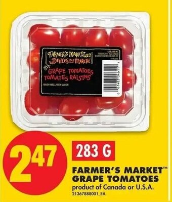 No Frills Farmer's Market Grape Tomatoes offer