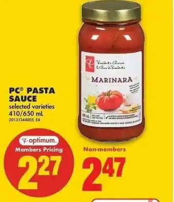 No Frills Pasta Sauce offer