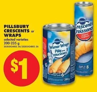 No Frills Pillsbury Crescents or Wraps offer