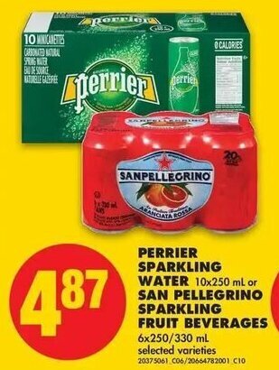 No Frills Perrier Sparkling Water offer