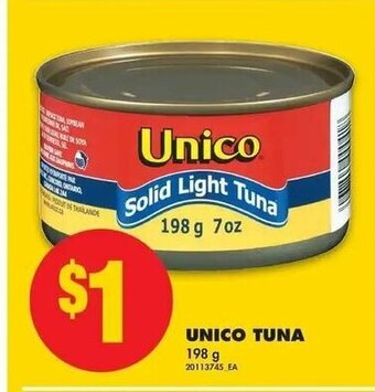 No Frills Unico Tuna offer