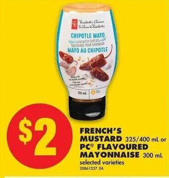 No Frills French's Mustard offer
