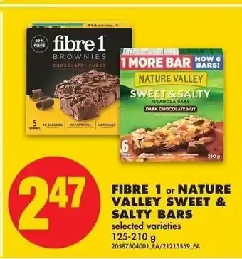 Fibre 1 or Nature Valley