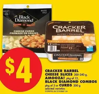 No Frills Cracker Barrel Cheese Slices Amooza offer