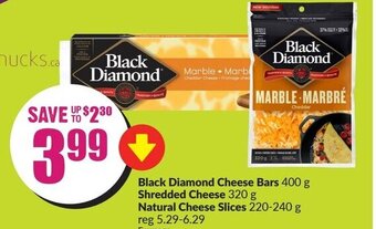 FreshCo Black Diamond Cheese Bars offer