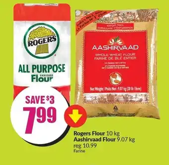FreshCo Rogers Flour Aashirvaad Flour offer