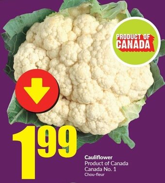 FreshCo Cauliflower offer