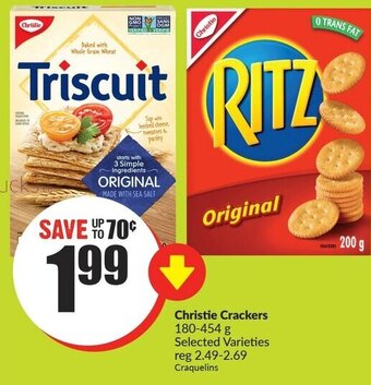 FreshCo Christie Crackers offer