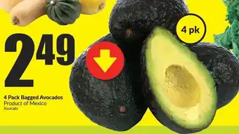 FreshCo 4 Pack Bagged Avocados offer