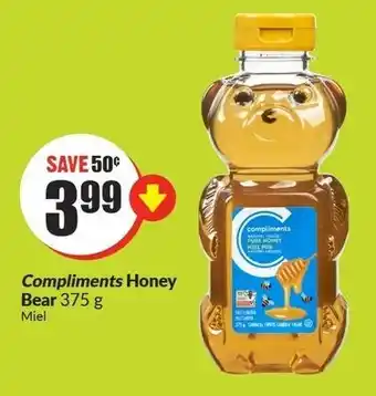 FreshCo Compliments honey bear offer