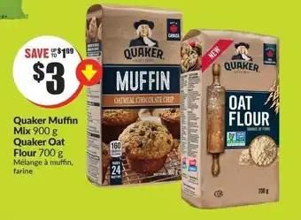 FreshCo Quaker mufifn mix quaker oat flour offer
