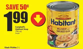 FreshCo Campbell's habitant soup offer