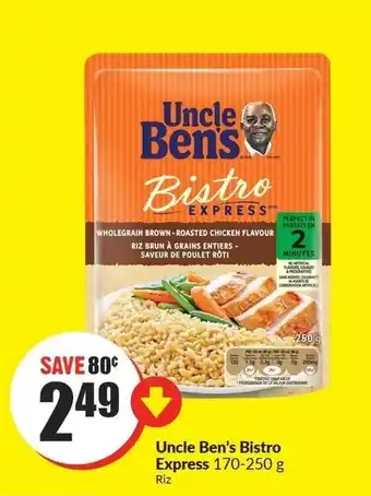 FreshCo Uncle ben's bistro express offer