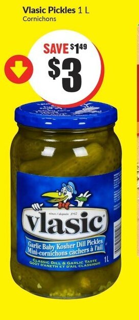 FreshCo Vlasic pickles offer