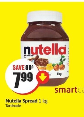 FreshCo Nutella spread offer