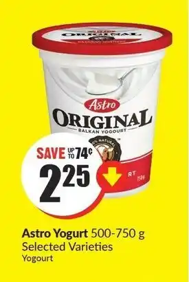 FreshCo Astro yogurt offer