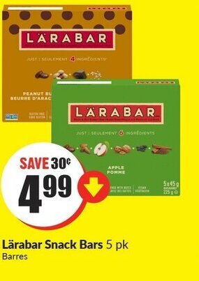 FreshCo LÄRABAR snack bars offer
