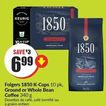 FreshCo Folgers 1850 k-cups offer